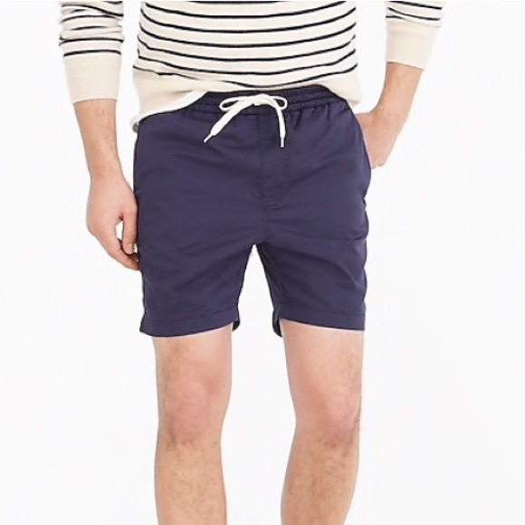 J Crew Shorts Jcrew Navy Dock Short In Stretch Chino Poshmark